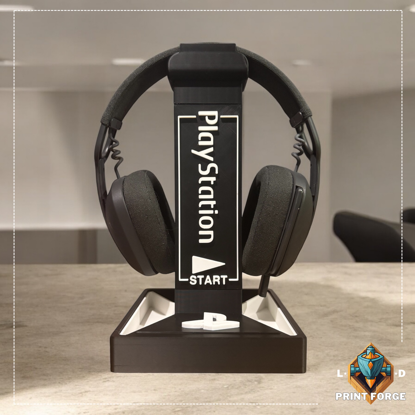 Playstation Inspired Modular Headphone Stand