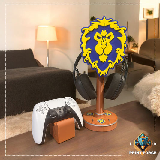 For The Alliance Headphone Stand | WoW Headset Holder