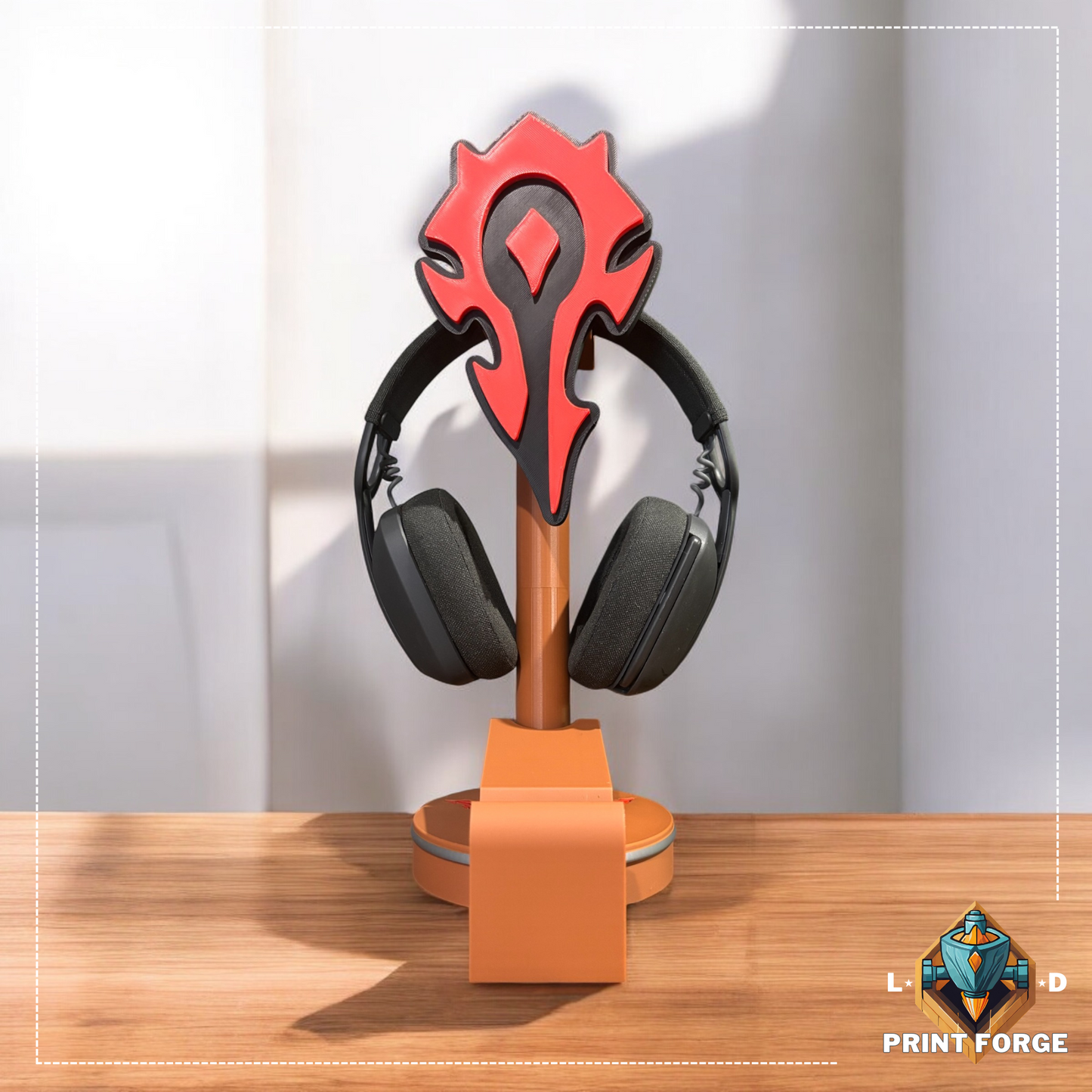 For The Horde Headphone Stand | WoW Headset Holder